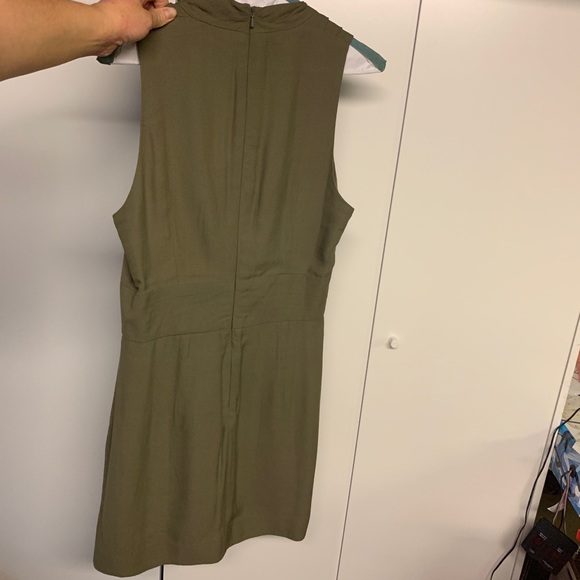 French Connection Olive Green Dress - Picture 10 of 14
